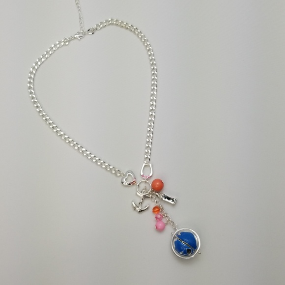 Multi pendant necklace - Picture 3 of 4